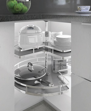 Mâm Xoay Nan Dẹt Đáy Đặc Inox SUS304 Grob GM304-270.8 GM304-270.9